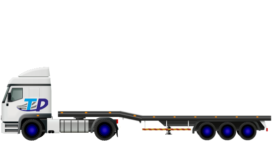 Frota Transpallet - Carreta Rebaixada Suspensão Pneumática