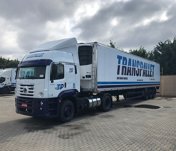 Serviços Transpallet - Transporte de Cargas Refrigeradas Serviços Transpallet - Transporte de Cargas Refrigeradas